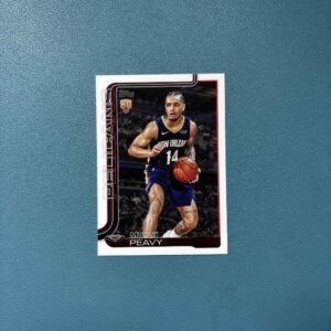 Micah Peavy (New Orleans Pelicans) – Topps Flagship #241 Rookie Card (RC)