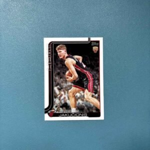 Kasparas Jakucionis (Miami Heat) – Topps Flagship #220 Rookie Card (RC)
