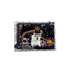 Anthony Edwards (Minnesota Timberwolves) – Topps Flagship 2025-26 #108 (Parallela Foil) (frente) | NBA Cards RD