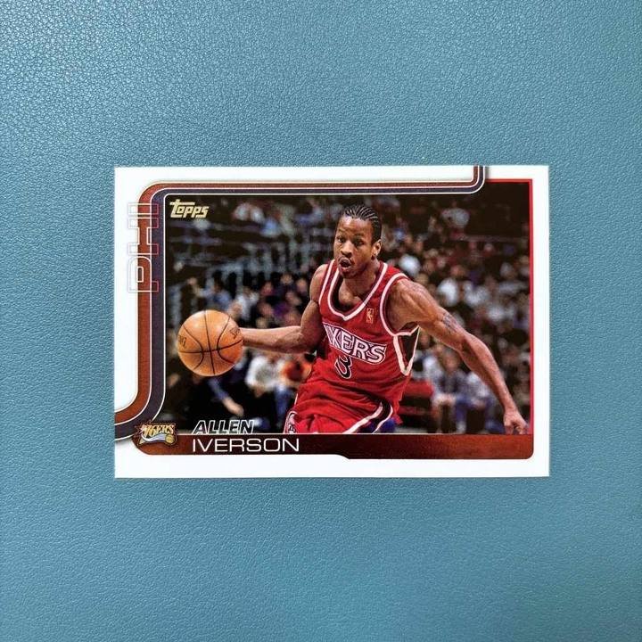 Allen Iverson (Philadelphia 76ers) – Topps Flagship #253 (Base) — carta NBA coleccionable | NBA Cards RD