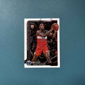 Jamir Watkins (Washington Wizards) – Topps Flagship #244 Rookie Card (RC) — carta NBA coleccionable | NBA Cards RD