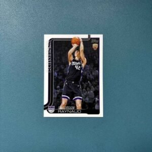 Maxime Raynaud (Sacramento Kings) – Topps Flagship #243 Rookie Card (RC) — carta NBA coleccionable | NBA Cards RD