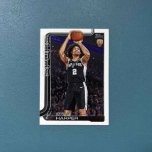 Dylan Harper (San Antonio Spurs) – Topps Flagship #202 Rookie Card (RC) — carta NBA coleccionable | NBA Cards RD