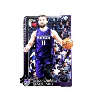 Domantas Sabonis (Sacramento Kings) – Topps Flagship 2025-26 #167 (Parallela Foil) (frente) | NBA Cards RD