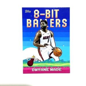 Dwyane Wade (Miami Heat) – Topps 8-Bit Ballers 2025-26 #8B-23 (Insert) (frente) | NBA Cards RD