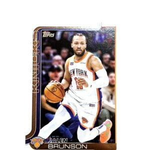 Jalen Brunson (New York Knicks) – Topps Flagship 2025-26 #14 (Parallela Foil) (frente) | NBA Cards RD
