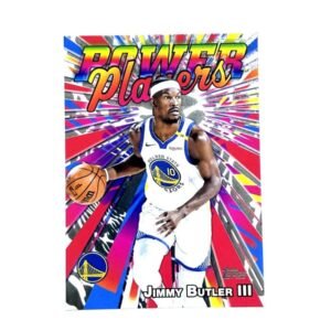 Jimmy Butler (Golden State Warriors) – Topps Power Players 2025-26 #PP-10 (Insert) (frente) | NBA Cards RD