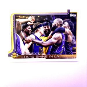 Los Angeles Lakers – Showtime! – Topps Flagship #293 (frente) | NBA Cards RD