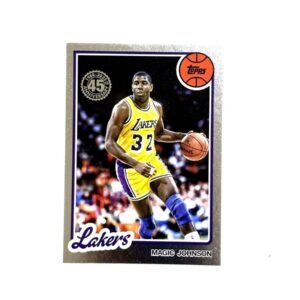 Magic Johnson (Los Angeles Lakers) – Topps 1980 45th Anniversary 2025-26 #80BK-3 (Insert) (frente) | NBA Cards RD