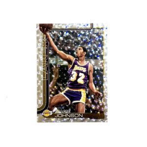 Magic Johnson – Topps #255 Parallela Foil (frente) | NBA Cards RD