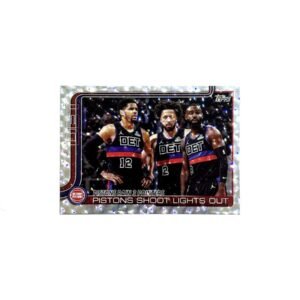 Detroit Pistons Rain 3 Pointers #279 foil (frente)