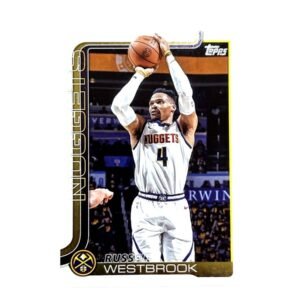 Russell Westbrook (Denver Nuggets) – Topps Flagship 2025-26 #104 (Parallela Foil) (frente) | NBA Cards RD