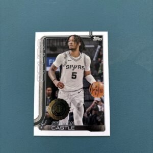Stephon Castle (San Antonio Spurs) – Topps Flagship 2025-26 #197 (Base) (frente) | NBA Cards RD